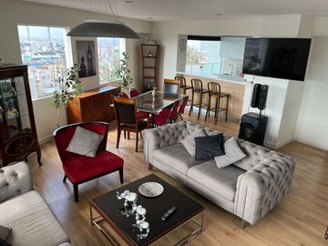 Alquilo Departamento Amoblado 7mo piso Cayma Baja
