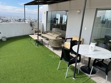 Alquilo Departamento Amoblado 7mo piso Cayma Baja