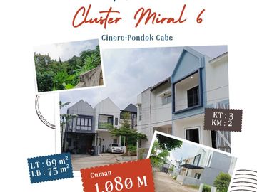 Rumah Dijual Di Perbatasan Pondok Cabe Pamulang TangSel, Cirendeu dan Cinere Jakarta Selatan