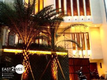 Dijual Rumah Jalan Taman Kencana Permai Pondok Indah Jakarta Selatan Mewah Luas Unit Brand New Tropical Modern