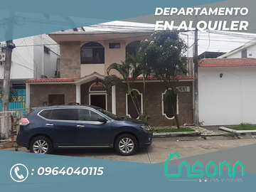 Departamento planta baja en Alquiler, Garzota 1, norte de Guayaquil