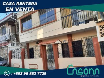 Casa rentera en Venta, Cdla 9 de Octubre, Sur de Guayaquil