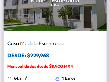 Casa en venta en Tizayuca Hidalgo