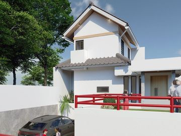Rumah Balcony Cipageran, Baru 2 LANTAI Japanese, Mewah Harga Murah di Kota Cimahi Utara, Jual Dijual