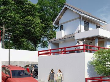Rumah Balcony Cipageran, Baru 2 LANTAI Japanese, Mewah Harga Murah di Kota Cimahi Utara, Jual Dijual