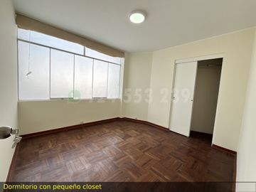 Alquilo Depa 01 dorm No cochera | 58 m² | 2do piso Escaleras | Miraflores – San Antonio