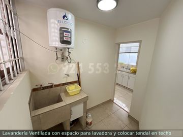 Alquilo Depa 01 dorm No cochera | 58 m² | 2do piso Escaleras | Miraflores – San Antonio
