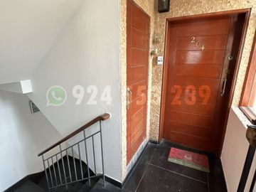 Alquilo Depa 01 dorm No cochera | 58 m² | 2do piso Escaleras | Miraflores – San Antonio