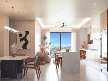 Estudio con rooftop común en pre-construcción, en venta, Centro, Cabo San Lucas