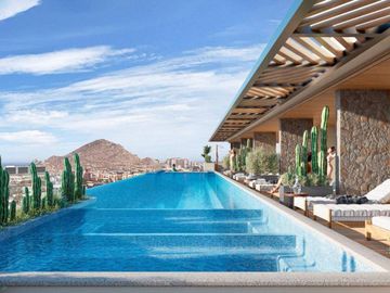 Condo con rooftop común en pre-construcción, en venta, Centro, Cabo San Lucas