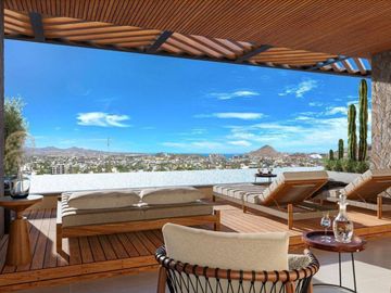 Condo con rooftop común en pre-construcción, en venta, Centro, Cabo San Lucas