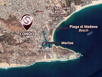 Condo con rooftop común en pre-construcción, en venta, Centro, Cabo San Lucas