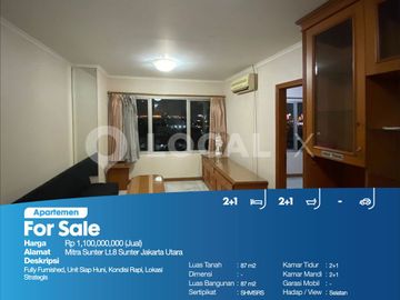 Apartemen Mitra Sunter Lt.8 Sunter Jakarta Utara