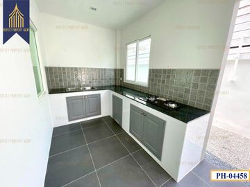 Single house for sale, Nusasiri City Rama 2 with swimming pool, Bang Nam Chuet, Samut Sakhon