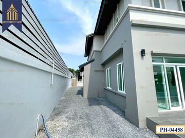Single house for sale, Nusasiri City Rama 2 with swimming pool, Bang Nam Chuet, Samut Sakhon