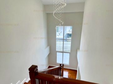 Single house for sale, Nusasiri City Rama 2 with swimming pool, Bang Nam Chuet, Samut Sakhon