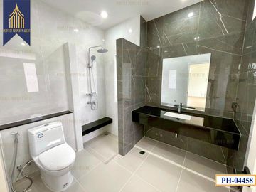 Single house for sale, Nusasiri City Rama 2 with swimming pool, Bang Nam Chuet, Samut Sakhon