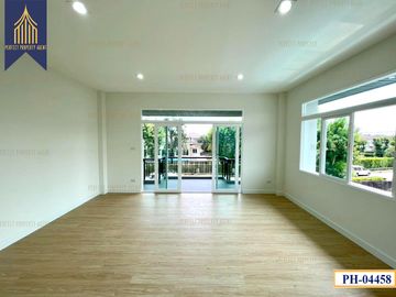 Single house for sale, Nusasiri City Rama 2 with swimming pool, Bang Nam Chuet, Samut Sakhon