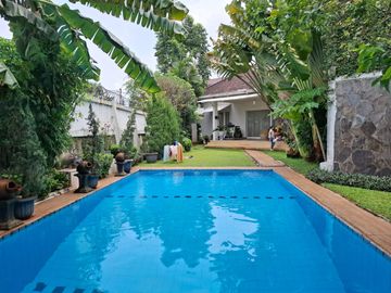 For Rent House at Kemang South Jakarta Swimming Pool and Big Garden