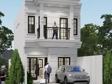 Rumah ELF Juanda Dekat Margonda, Baru 2 LANTAI, Mewah Harga Murah di Kota Depok, (DAVID) Jual Dijual