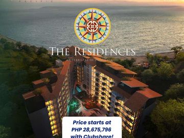 PRE-SELLING: The Residences at Terrazas de Punta Fuego by Landco Pacific - 1 Bedroom Unit - Nasugbu, Batangas