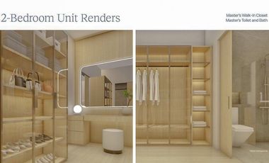2 Bedroom The Rise at Monterrazas in Guadalupe, Cebu City - 179sqm. to 272sqm.