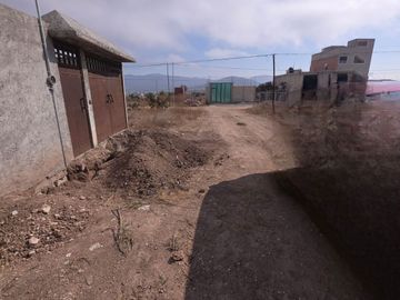 VENTA DE TERRENO EN TLAPACOYA, PACHUCA DE SOTO HIDALGO