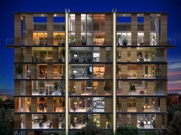 Departamento Penthouse en Venta, de dos niveles dentro de condominio en Cañadas del Arroyo, Corregidora