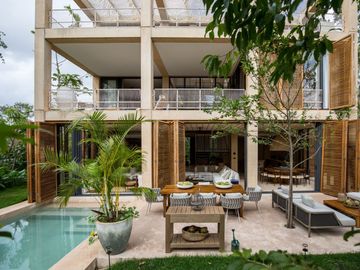 LUJOSA Y EXCLUSIVA VILLA DENTRO DEL DESARROLLO CORASOL, ARQUITECTURA DE SORDO MADALENO