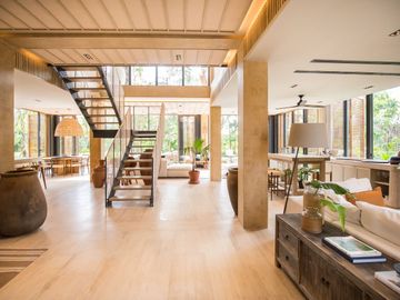 LUJOSA Y EXCLUSIVA VILLA DENTRO DEL DESARROLLO CORASOL, ARQUITECTURA DE SORDO MADALENO