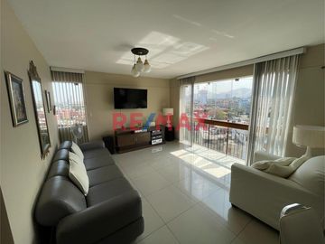 Alquilo Hermoso Y Práctico Departamento Amoblado En San Borja