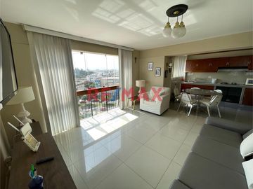 Alquilo Hermoso Y Práctico Departamento Amoblado En San Borja