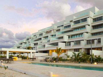 Venta Departamento PH Amueblado, Vista Al Mar y Laguna, Alberca, Puerto Telchac