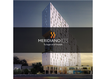 Departamento en venta 1 recámara Meridiano 103 Ciudad Granja Zapopan