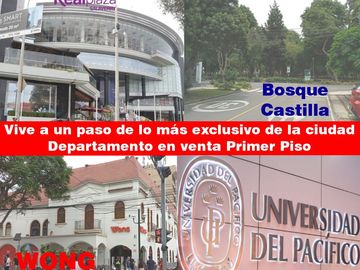 Vendo Departamento en Primer Piso en Lince limite con San Isidro (Linsidro)