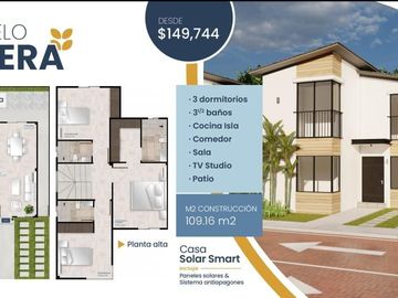 EN VENTA CASA 3 HABITACIONES SAMBORONDON URB. ORYZA