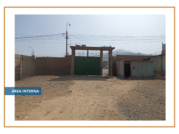 VENTA DE TERRENO EN AVENIDA MIGUEL GRAU - JICAMARCA