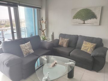 SE VENDE departamento amueblado en Torre Oceani en Natura Residencial