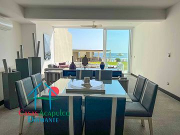 Tu oasis en la playa: Depa con terraza, jacuzzi y acceso directo al mar