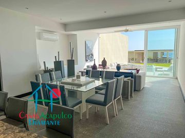 Tu oasis en la playa: Depa con terraza, jacuzzi y acceso directo al mar
