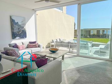 Tu oasis en la playa: Depa con terraza, jacuzzi y acceso directo al mar