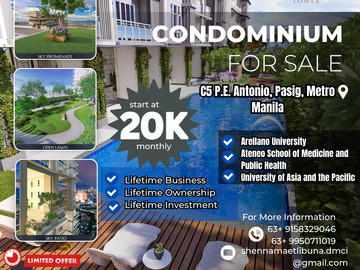 𝐂𝐎𝐍𝐃𝐎𝐌𝐈𝐍𝐈𝐔𝐌 𝐅𝐎𝐑 𝐒𝐀𝐋𝐄!  𝟏𝟔,𝟎𝟎𝟎 𝐩𝐡𝐩 𝐏𝐞𝐫 𝐦𝐨𝐧𝐭𝐡 𝐒𝐓𝐔𝐃𝐈𝐎 𝐔𝐍𝐈𝐓, 𝐍𝐄𝐀𝐑 𝐄𝐀𝐒𝐓𝐖𝐎𝐎𝐃 𝐂𝐈𝐓𝐘
