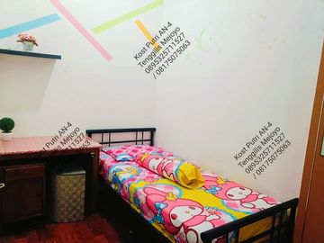 Kost Putri Kamar AC Dekat UBAYA Universitas Surabaya, RS UBAYA, Plasa Marina Surabaya