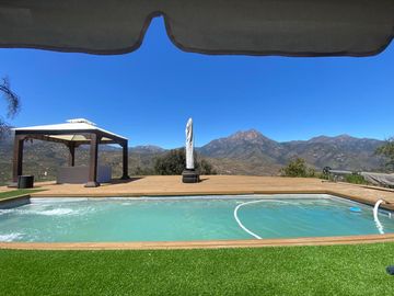 Parcela Condominio Oasis De La Campana, Con Casa Y Piscina
