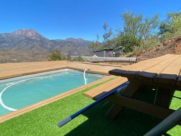 Parcela Condominio Oasis De La Campana, Con Casa Y Piscina