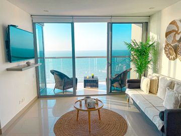 1H Frente al Mar en el Piso 37 de Morros City