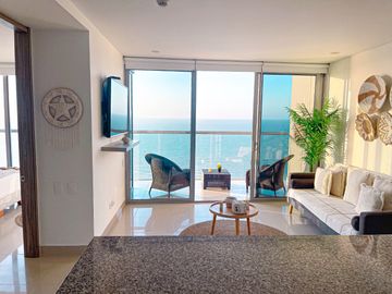 1H Frente al Mar en el Piso 37 de Morros City