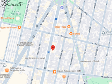 DEPARTAMENTO EN LETRAL VALLE BENITO JUAREZ CDMX VL11-RB-53