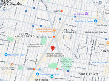 DEPARTAMENTO EN LETRAL VALLE BENITO JUAREZ CDMX VL11-RB-53