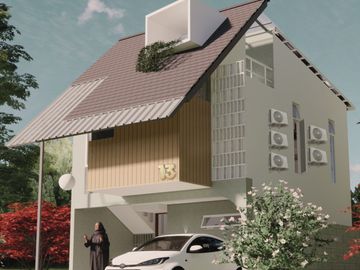 Rumah Quat. Cinere Dekat Tol Brigif (Tol Desari) Baru 2 LANTAI Mewah Murah di Kota Depok Jual Dijual